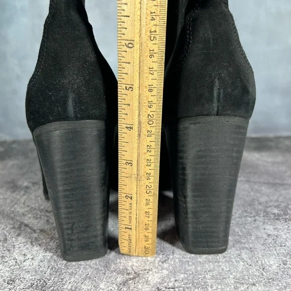 Dolce Vita Black Ankle Boots - Picture 12 of 13